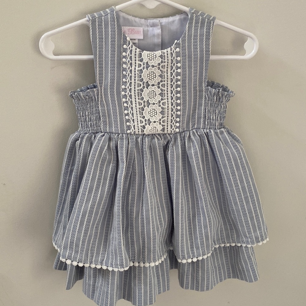 Bonnie Baby Dress, baby girl size 12 months